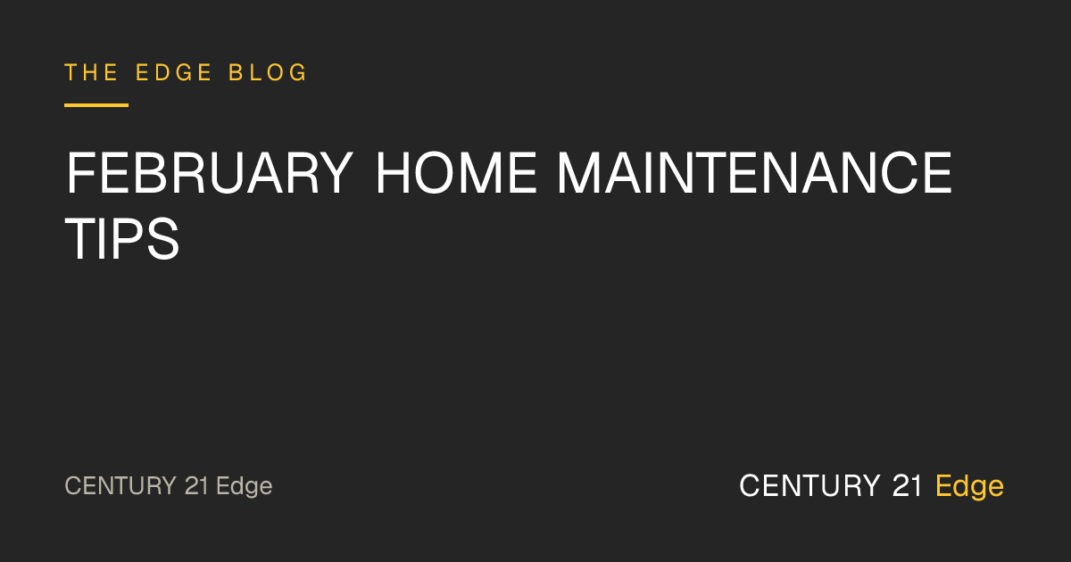 February Home Maintenance Tips